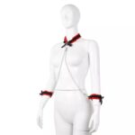 Black and Red Bow Blindfold - Image 4