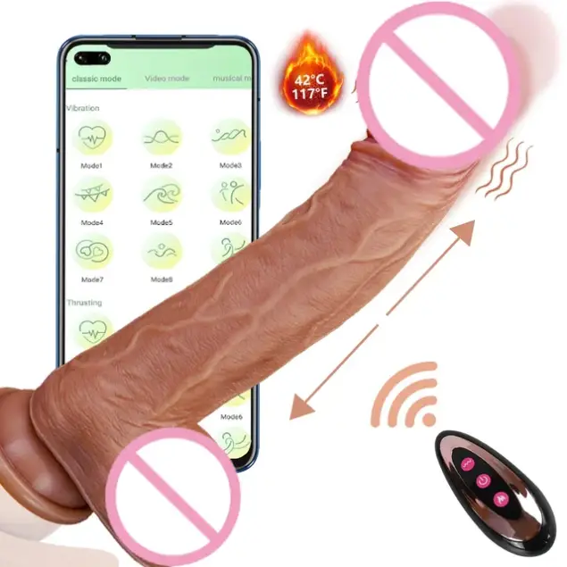 Wireless smart massager with heating and vibration modes, controlled via mobile app.