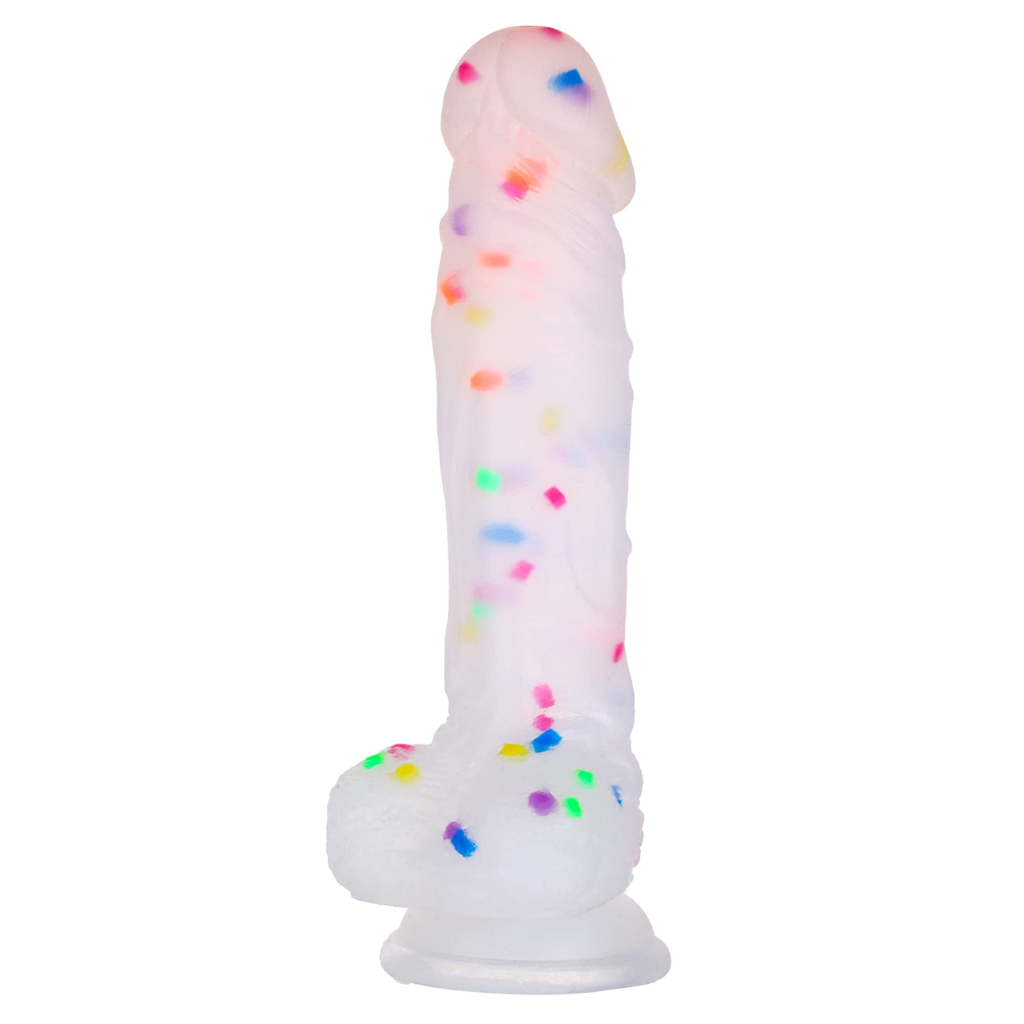 Vibrant silicone wellness device designed for relaxation and stress relief.