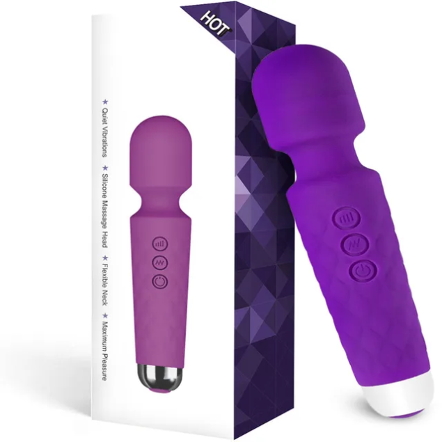 Premium Wellness Wand Massager Jamaica – Purple – Aura Viibe Premium Wellness Wand Massager Jamaica Purple – Aura Viibe Portmore Mall