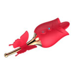 Butterfly 10‑Speed Wellness Massager Jamaica Red
