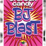 Strawberry BJ Blast oral sex candy from Aura Viibe’s Tasty Treats collection