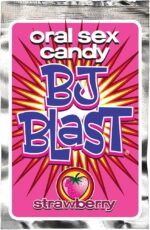 Strawberry BJ Blast oral sex candy from Aura Viibe’s Tasty Treats collection