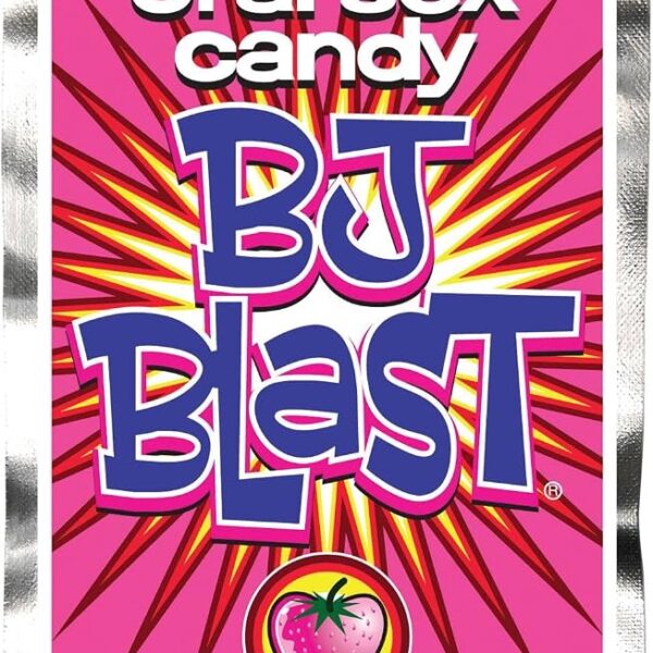 Strawberry BJ Blast oral sex candy from Aura Viibe’s Tasty Treats collection