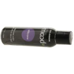 Mood Silicone Lubricant 4 oz bottle side view with purple silicone label – Aura Viibe Pleasure Within Jamaica Wellness Shop
