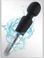 Close-up of the AV wand vibrator available at Aura Viibe Pleasure Within in Portmore, Jamaica