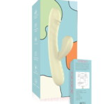Yellow Suction Vibrator Jamaica G-spot and clitoral suction dual vibrator