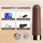 Magnetic USB charging options for mini massager