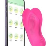 Pink app-controlled wearable panty vibrator with phone app, available in Jamaica