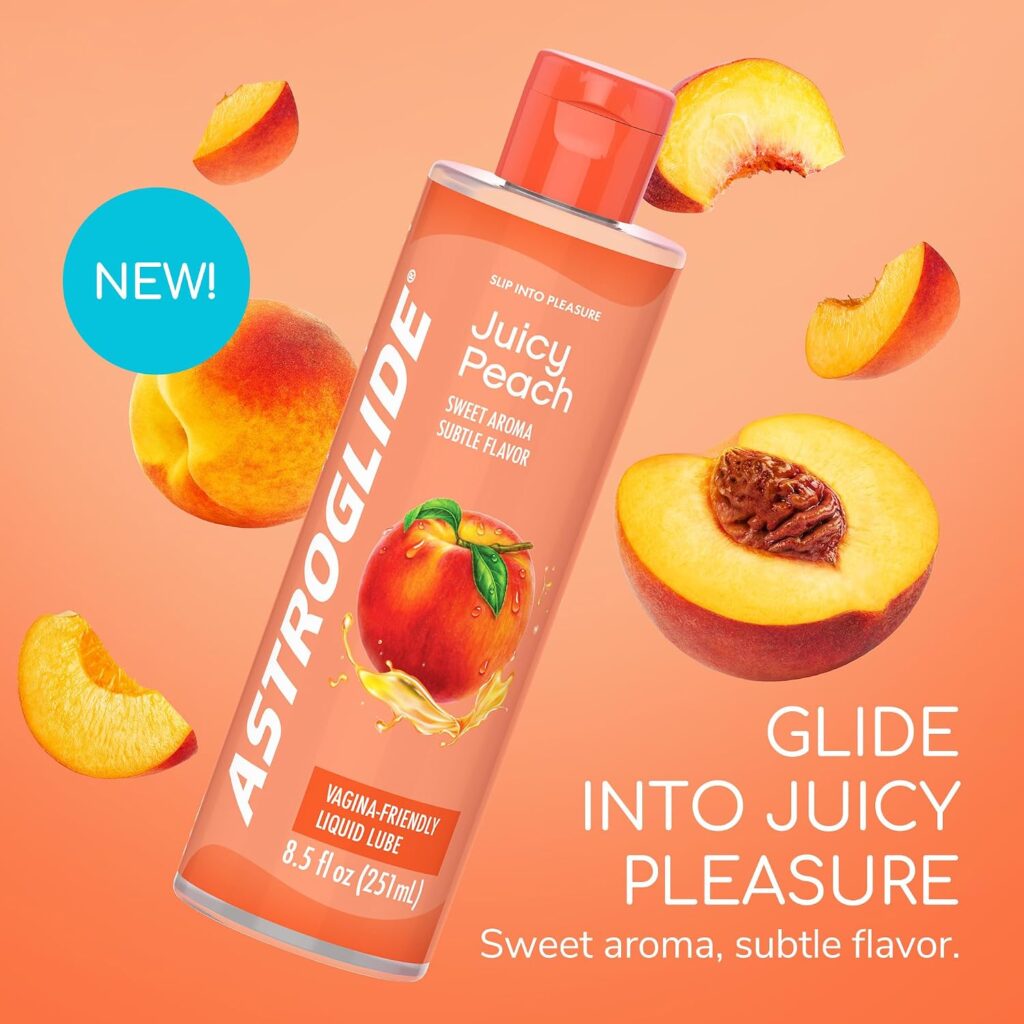 Astroglide Juicy Peach lube 8.5oz Jamaica