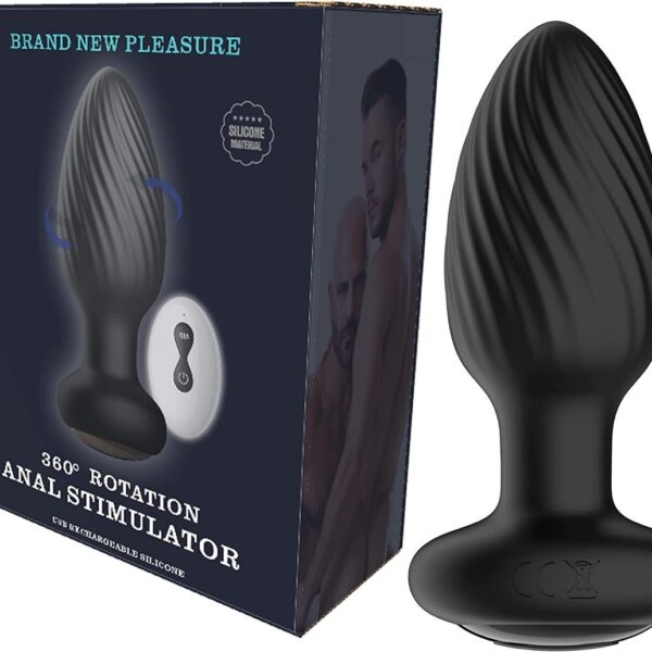 Rotating Butt Plug Jamaica remote control vibrating prostate massager