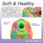 Rainbow rose toy - soft silicone