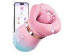Silicone Suction Vibrator Jamaica with changeable cups