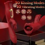 Kissing Rabbit Vibrator Jamaica 10 kissing and 10 vibrating modes