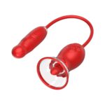Rose Suction Cup Thrusting Vibrator Jamaica magnetic charging waterproof