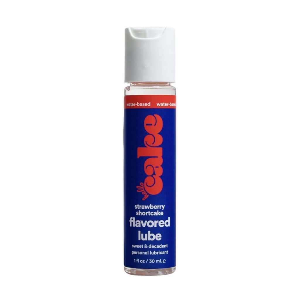 Cake Strawberry Shortcake Flavored Lube 1oz water-based bottle Jamaica