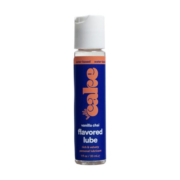 Cake Vanilla Chai Flavored Lube 1oz water-based bottle Jamaica
