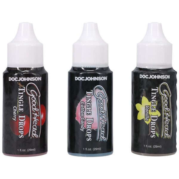 GoodHead Tingle Drops Jamaica – Cherry, Cotton Candy and Vanilla – Aura Viibe