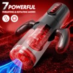Telescopic masturbator with 7 thrusting and rotating modes – Telescopic Masturbator Jamaica – Aura Viibe