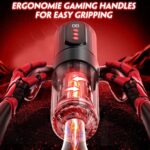 Telescopic masturbator with easy-grip gaming handles – Telescopic Masturbator Jamaica – Aura Viibe