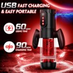 USB rechargeable telescopic masturbator, 60 min use, 90 min charge – Telescopic Masturbator Jamaica – Aura Viibe